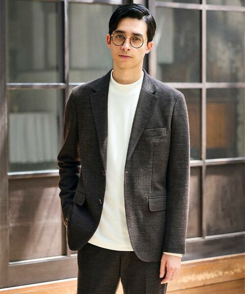 TAKEO KIKUCHI / タケオキクチ テーラードジャケット | 【Sサイズ～】ラッセルメッシュ ジャケット | 詳細18