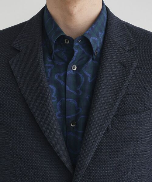 TAKEO KIKUCHI / タケオキクチ テーラードジャケット | 【Sサイズ～】ラッセルメッシュ ジャケット | 詳細5