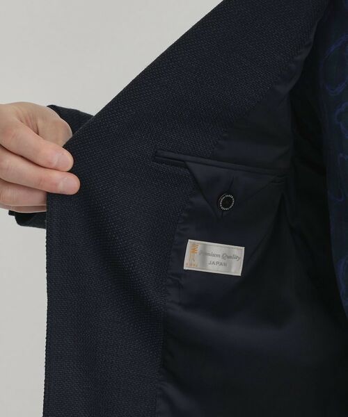 TAKEO KIKUCHI / タケオキクチ テーラードジャケット | 【Sサイズ～】ラッセルメッシュ ジャケット | 詳細8