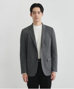 TAKEO KIKUCHI / タケオキクチ テーラードジャケット | 【None Of Stress】アクティブジャージ 千鳥 ジャケット