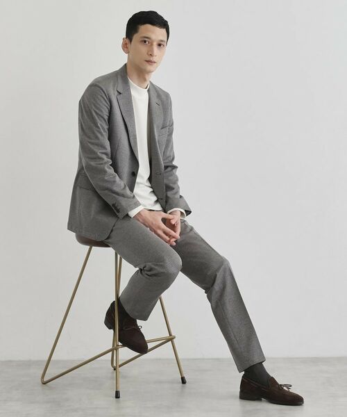 TAKEO KIKUCHI / タケオキクチ テーラードジャケット | ピンジャージ 千鳥 ジャケット | 詳細16