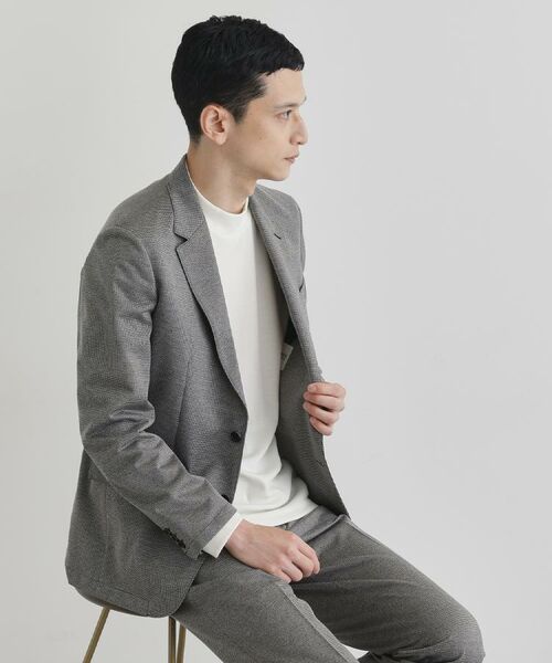 TAKEO KIKUCHI / タケオキクチ テーラードジャケット | ピンジャージ 千鳥 ジャケット | 詳細24