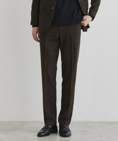 TAKEO KIKUCHI / タケオキクチ パンツ | 【Sサイズ~】ラッセルメッシュ パンツ(ブラウン(043))