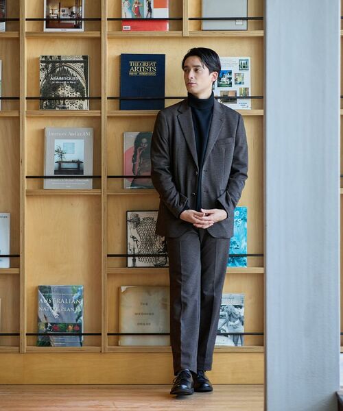 TAKEO KIKUCHI / タケオキクチ パンツ | 【None Of Stress】アクティブジャージ 千鳥 パンツ | 詳細26