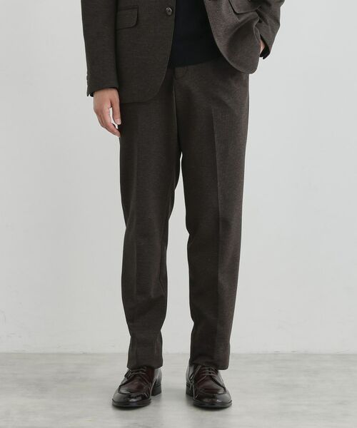 TAKEO KIKUCHI / タケオキクチ パンツ | 【None Of Stress】アクティブジャージ 千鳥 パンツ | 詳細9