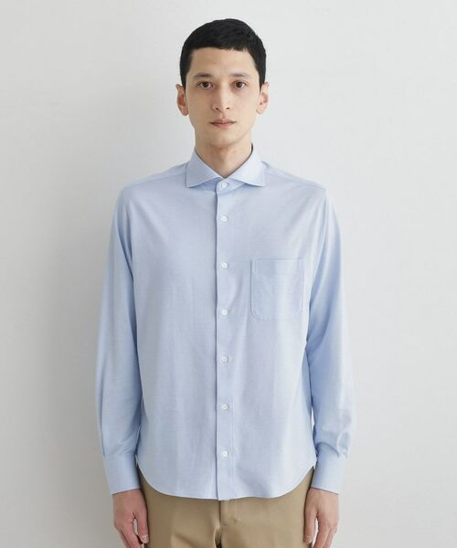 TAKEO KIKUCHI / タケオキクチ シャツ・ブラウス | クールマックス コンパクトジャージ シャツ | 詳細2