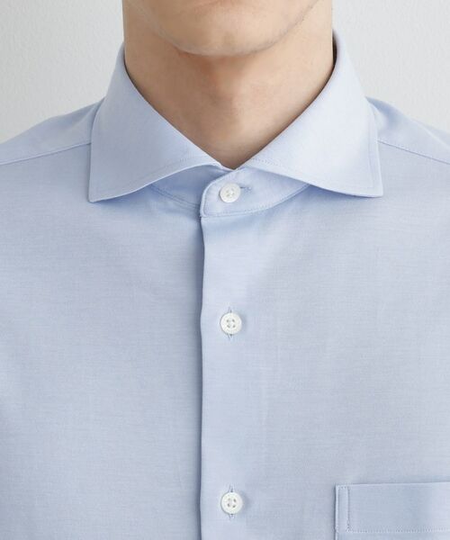 TAKEO KIKUCHI / タケオキクチ シャツ・ブラウス | クールマックス コンパクトジャージ シャツ | 詳細5