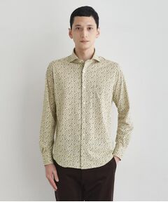 TAKEO KIKUCHI / タケオキクチ シャツ・ブラウス | クールマックス 鹿の子 フラワープリントシャツ