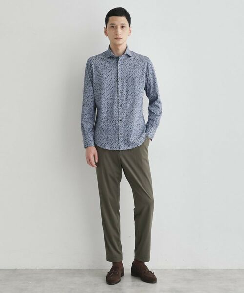 TAKEO KIKUCHI / タケオキクチ シャツ・ブラウス | クールマックス 鹿の子 フラワープリントシャツ | 詳細16