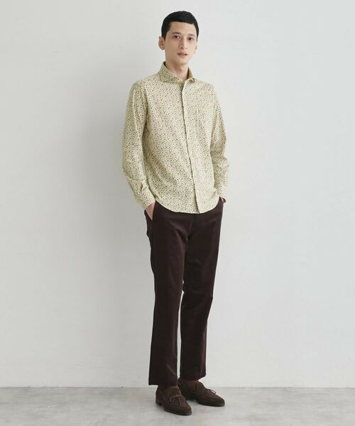 TAKEO KIKUCHI / タケオキクチ シャツ・ブラウス | クールマックス 鹿の子 フラワープリントシャツ | 詳細20
