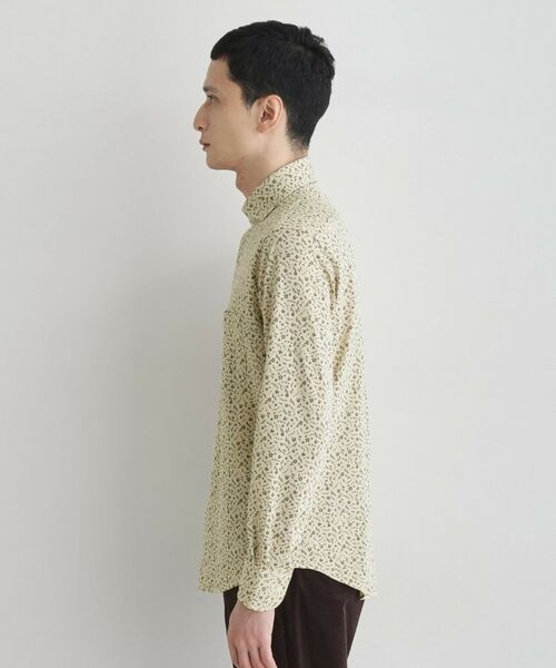 TAKEO KIKUCHI / タケオキクチ シャツ・ブラウス | クールマックス 鹿の子 フラワープリントシャツ | 詳細3