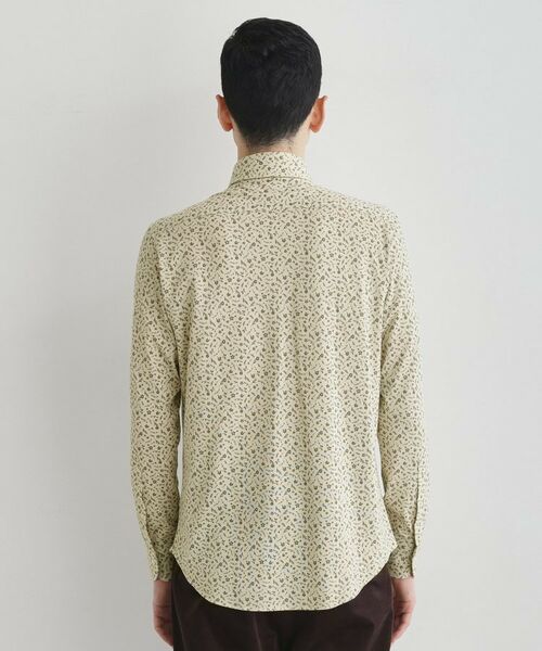 TAKEO KIKUCHI / タケオキクチ シャツ・ブラウス | クールマックス 鹿の子 フラワープリントシャツ | 詳細4