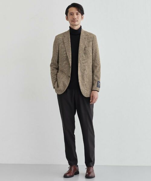 TAKEO KIKUCHI / タケオキクチ テーラードジャケット | グレンチェックプリント ジャージ ジャケット | 詳細20