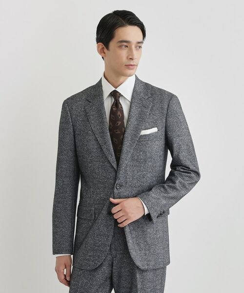 TAKEO KIKUCHI / タケオキクチ テーラードジャケット | 尾州織 シルクネップジャージ ジャケット | 詳細16