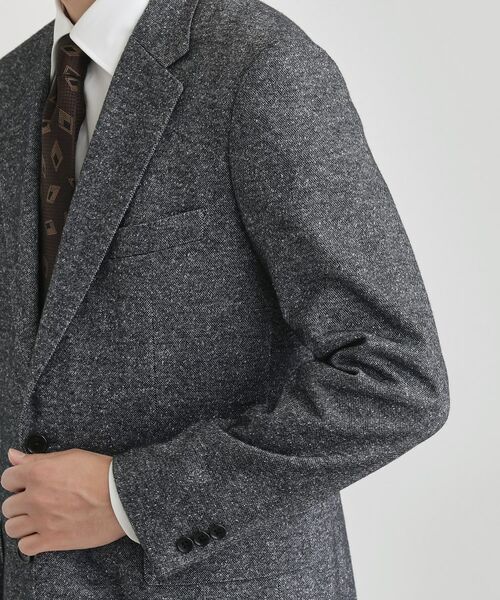 TAKEO KIKUCHI / タケオキクチ テーラードジャケット | 尾州織 シルクネップジャージ ジャケット | 詳細6