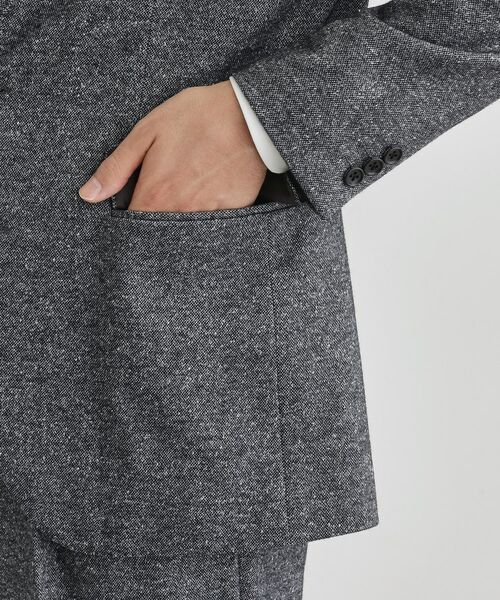 TAKEO KIKUCHI / タケオキクチ テーラードジャケット | 尾州織 シルクネップジャージ ジャケット | 詳細7