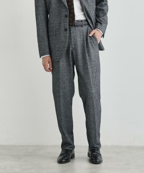 TAKEO KIKUCHI / タケオキクチ パンツ | 尾州織 シルクネップジャージ パンツ | 詳細16