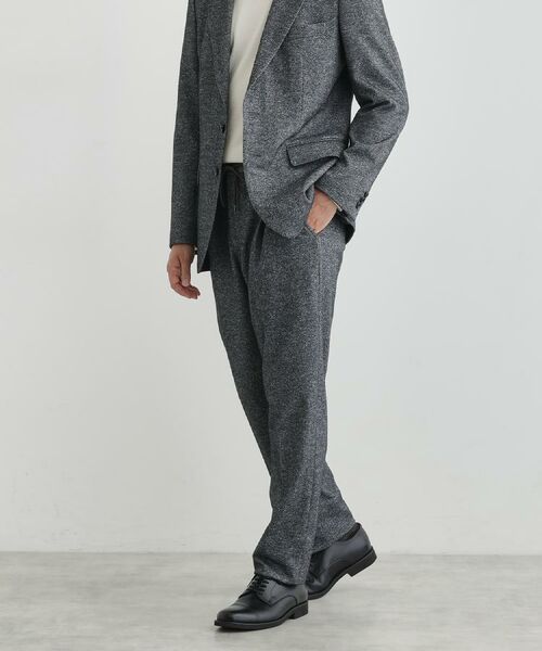 TAKEO KIKUCHI / タケオキクチ パンツ | 尾州織 シルクネップジャージ パンツ | 詳細20