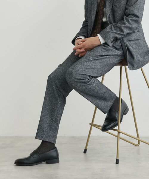 TAKEO KIKUCHI / タケオキクチ パンツ | 尾州織 シルクネップジャージ パンツ | 詳細23