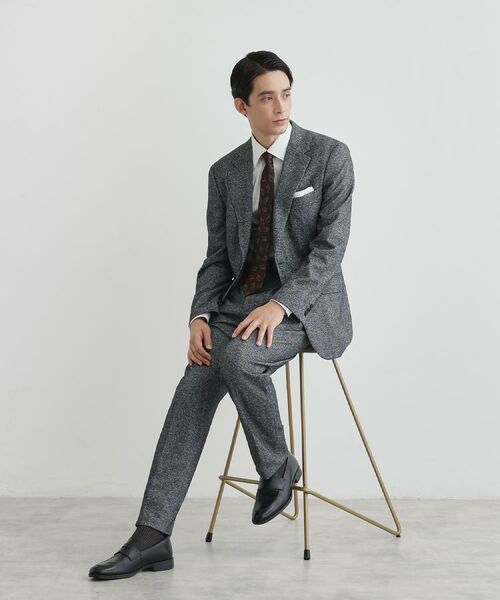 TAKEO KIKUCHI / タケオキクチ パンツ | 尾州織 シルクネップジャージ パンツ | 詳細24