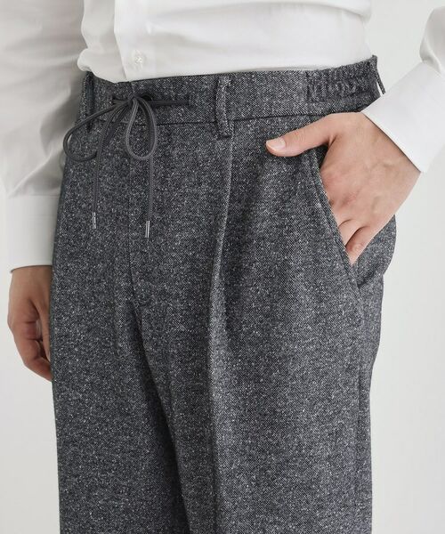 TAKEO KIKUCHI / タケオキクチ パンツ | 尾州織 シルクネップジャージ パンツ | 詳細6