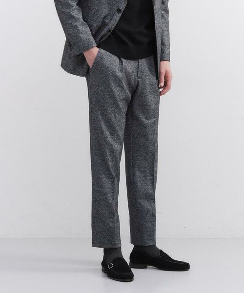 TAKEO KIKUCHI/タケオキクチ 尾州織 シルクネップジャージ パンツ チャコールグレー(014) 03(L) TAKEO KIKUCHI/タケオキクチ 尾州織 シルクネップジャージ パンツ チャコールグレー(014) 03(L)