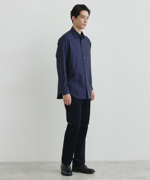 TAKEO KIKUCHI / タケオキクチ シャツ・ブラウス | ランダムロゴ ドビーシャツ | 詳細11