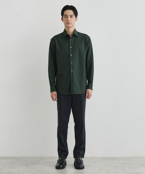 TAKEO KIKUCHI / タケオキクチ シャツ・ブラウス | ランダムロゴ ドビーシャツ | 詳細15