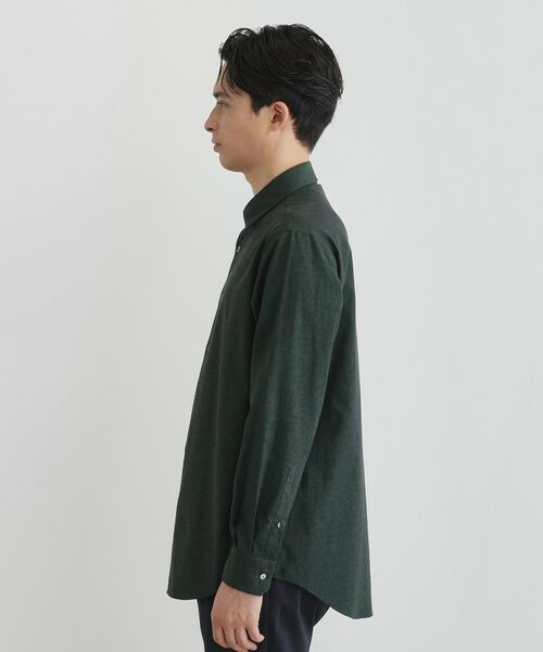 TAKEO KIKUCHI / タケオキクチ シャツ・ブラウス | ランダムロゴ ドビーシャツ | 詳細3