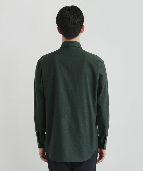 TAKEO KIKUCHI / タケオキクチ シャツ・ブラウス | ランダムロゴ ドビーシャツ | 詳細4