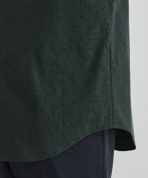 TAKEO KIKUCHI / タケオキクチ シャツ・ブラウス | ランダムロゴ ドビーシャツ | 詳細7