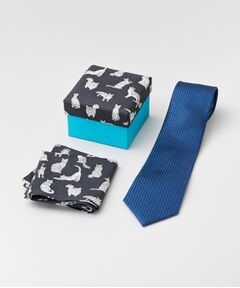 TAKEO KIKUCHI / タケオキクチ 服飾雑貨 | 【BOXセット】ベーシックネクタイ＆リバティハンカチ 特製ギフトセット