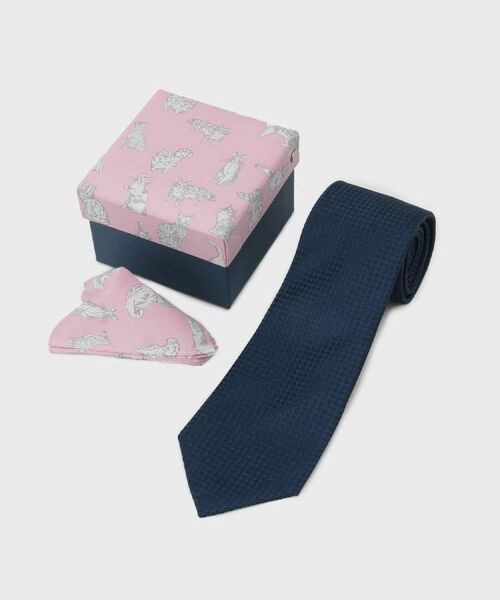 TAKEO KIKUCHI / タケオキクチ 服飾雑貨 | 【BOXセット】ベーシックネクタイ＆リバティハンカチ 特製ギフトセット | 詳細15