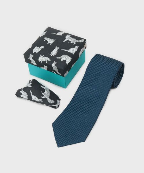 TAKEO KIKUCHI / タケオキクチ 服飾雑貨 | 【BOXセット】ベーシックネクタイ＆リバティハンカチ 特製ギフトセット | 詳細18