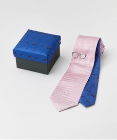 TAKEO KIKUCHI / タケオキクチ 服飾雑貨 | 【BOXセット】バスケットムジチェンジネクタイ×眼鏡型タイバー