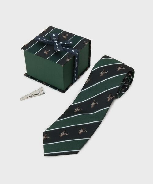 TAKEO KIKUCHI / タケオキクチ 服飾雑貨 | クラシッククレスト ネクタイ＆ピンBOXセット | 詳細1