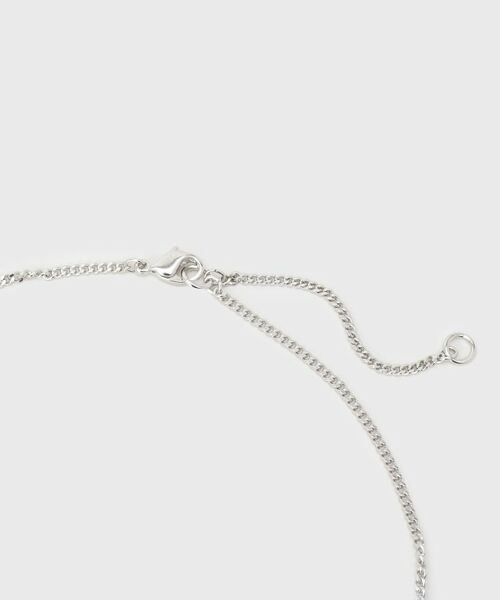 TAKEO KIKUCHI / タケオキクチ ネックレス・ペンダント・チョーカー | カラードトップ ダブルリングネックレス | 詳細3