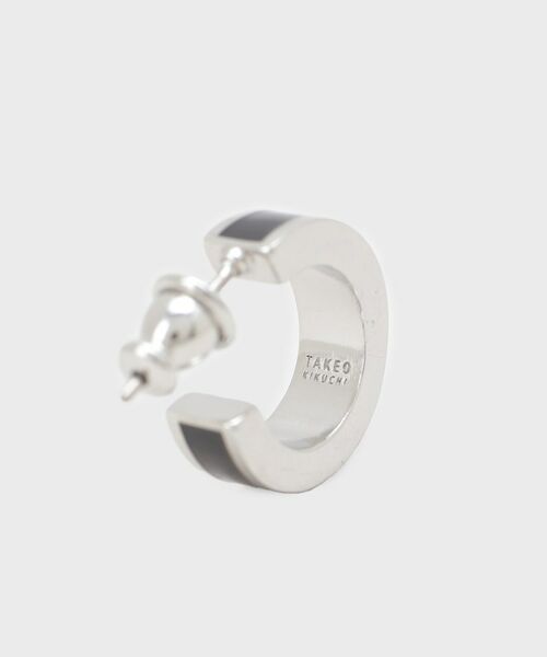 TAKEO KIKUCHI / タケオキクチ ピアス・イヤリング | ブラックエポラインピアス | 詳細2