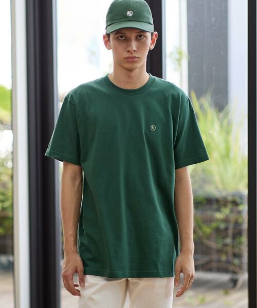 TAKEO KIKUCHI/タケオキクチ 【LIMITED】10colors ワンポイントロゴTシャツ グリーン(024) 04(LL)