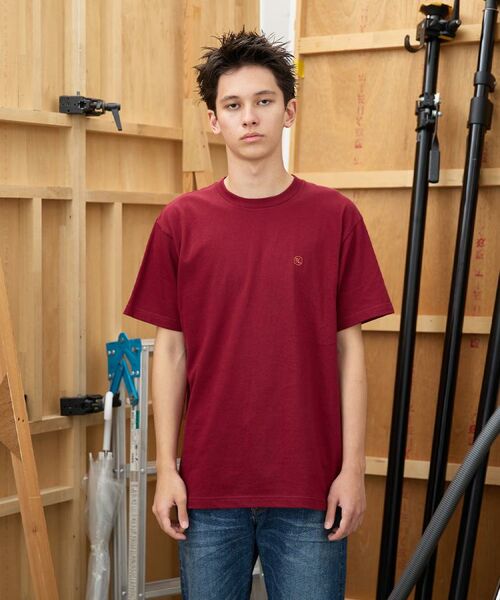 TAKEO KIKUCHI/タケオキクチ 【LIMITED】10colors ワンポイントロゴTシャツ ボルドー(064) 04(LL)