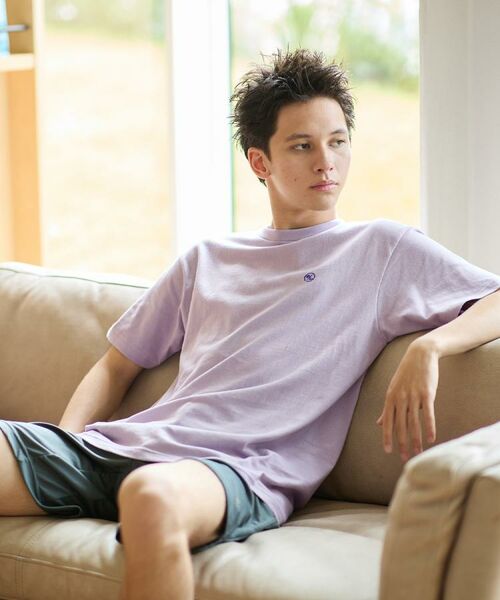 TAKEO KIKUCHI/タケオキクチ 【LIMITED】10colors ワンポイントロゴTシャツ パープル(082) 04(LL)