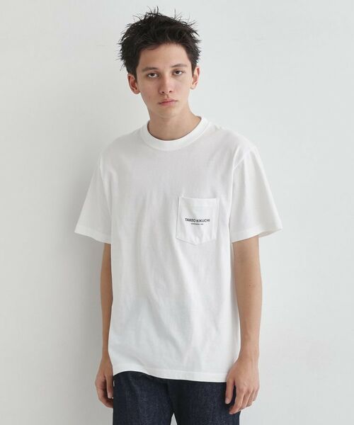 TAKEO KIKUCHI / タケオキクチ Tシャツ | 【LIMITED】EST.1984ワンポイントロゴTシャツ | 詳細10