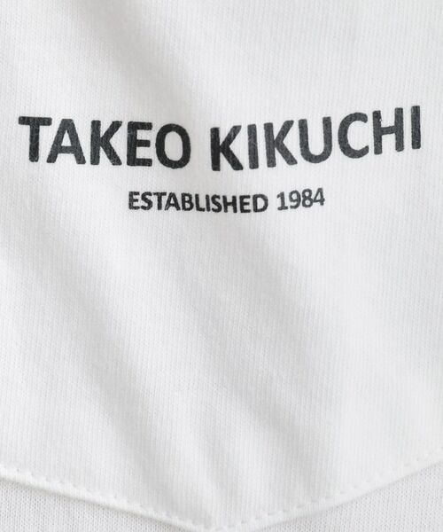 TAKEO KIKUCHI / タケオキクチ Tシャツ | 【LIMITED】EST.1984ワンポイントロゴTシャツ | 詳細12