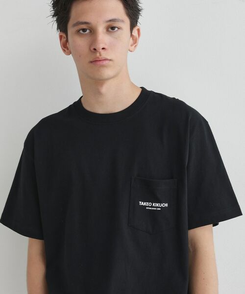 TAKEO KIKUCHI / タケオキクチ Tシャツ | 【LIMITED】EST.1984ワンポイントロゴTシャツ | 詳細13