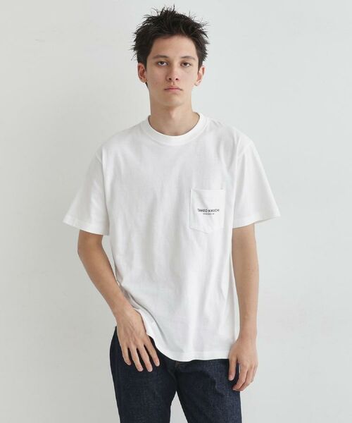 TAKEO KIKUCHI / タケオキクチ Tシャツ | 【LIMITED】EST.1984ワンポイントロゴTシャツ | 詳細26