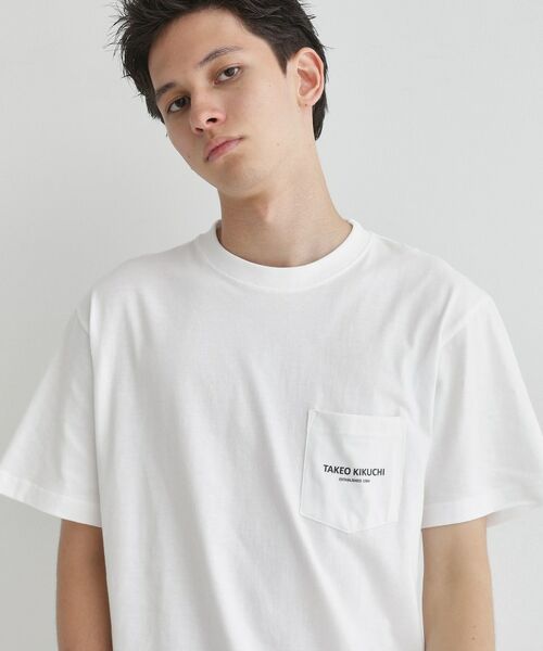 TAKEO KIKUCHI / タケオキクチ Tシャツ | 【LIMITED】EST.1984ワンポイントロゴTシャツ | 詳細9