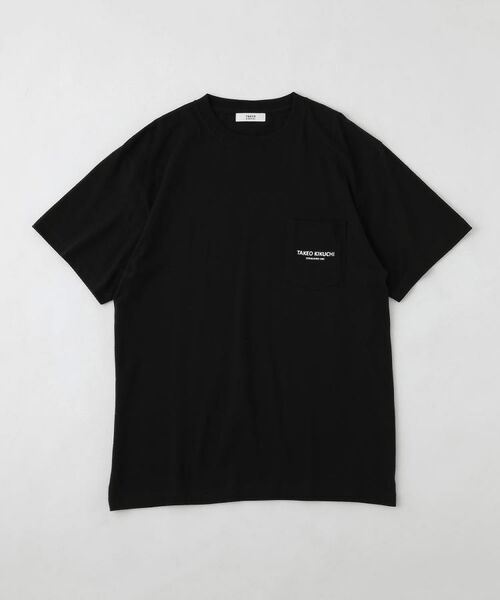 TAKEO KIKUCHI/タケオキクチ 【LIMITED】EST.1984ワンポイントロゴTシャツ ブラック(019) 01(S) TAKEO KIKUCHI/タケオキクチ 【LIMITED】EST.1984ワンポイントロゴTシャツ ブラック(019) 01(S)