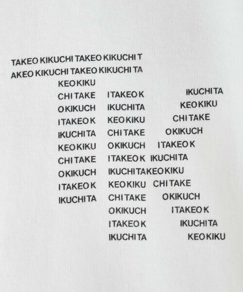 TAKEO KIKUCHI / タケオキクチ Tシャツ | 【LIMITED】TKタイポグラフィTシャツ | 詳細11