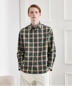 TAKEO KIKUCHI / タケオキクチ シャツ・ブラウス | 【LIMITED】ダークチェック長袖シャツ