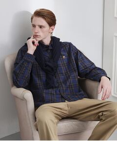 TAKEO KIKUCHI / タケオキクチ シャツ・ブラウス | 【LIMITED】ダークチェック長袖シャツ